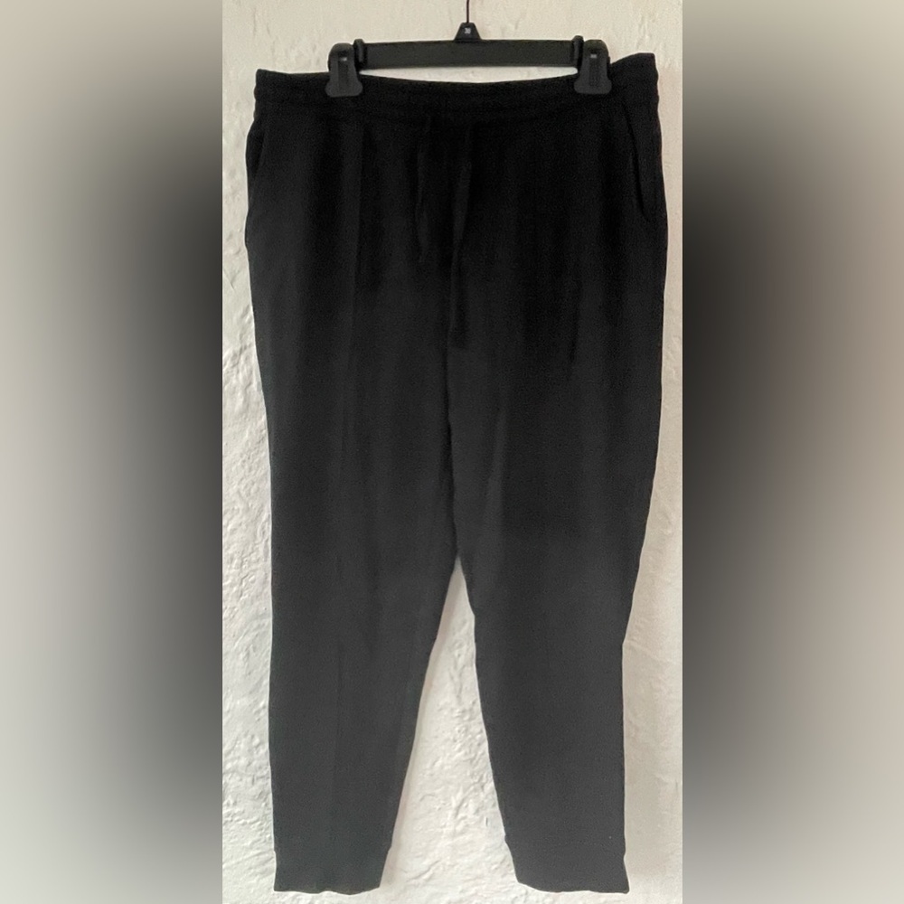 Haven Well Within Marled Knit Jogger Pants Lounge Black Size Large